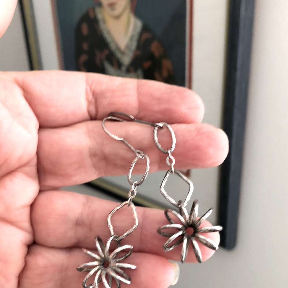 925 stamped sterling silver earrings